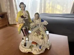 【ご確認】ドレスデン　レースドール　フォルクシュテット釜 ドレスデン レースドール フォルクシュテット 陶器 人形 ドイツ