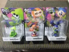 amiibo スプラトゥーン ボーイ ガール イカ