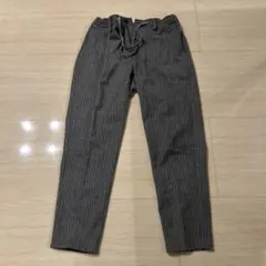 【EPOCA UOMO】グレー ストライプ スラックスパンツのサムネイル
