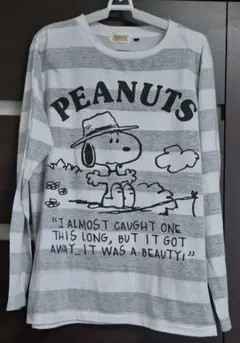 PEANUTS スヌーピー 長袖Tシャツ