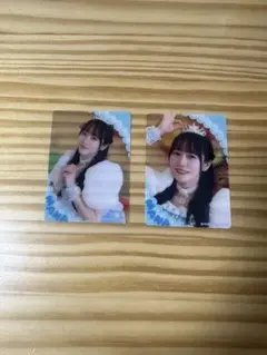 真中まな　クリアカード2枚セット