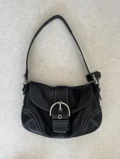 COACH One ShoulderBag SOHO Leather Black