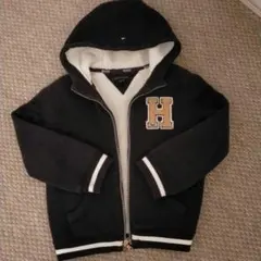 トミーヒルフィガー  キッズパーカー  ネイビー