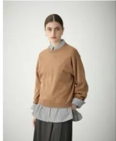 N.O.R.C ニット セーター コットンカシミヤニットプルオーバー レディース