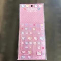 ハローキティ タイルシール ピンク　おすそ分け