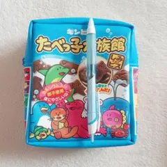 たべっ子水族館 ビスケット マチ付き ポーチ ギンビス 新品未使用品
