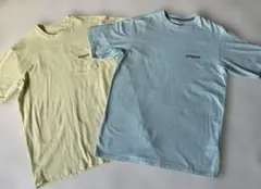 【Tar様】パタゴニアpatagonia イエロー &ミントTシャツ XS 2枚