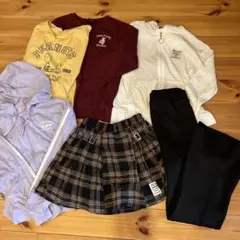 ラブトキ&アルジー　 トップス&チェックスカート&パンツ