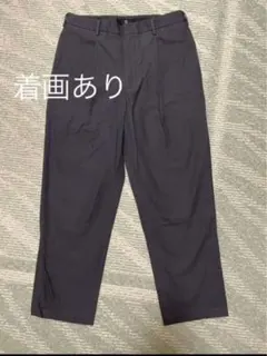 +J 21ss ワンタックテーパードパンツ