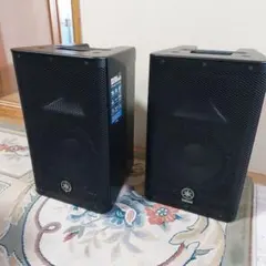 야마하 DXR8mkII 8인치 파워드 스피커 2개 세트