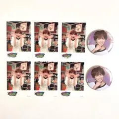 FANTASTICS 佐藤大樹 クリアカード 缶バッジ （ファンパ万博）