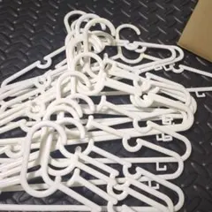 多色プラスチックハンガーセット
