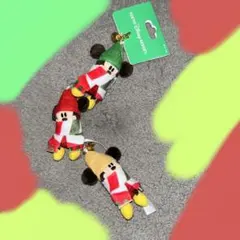 新品未使用　ディズニークリスマス　リルリンリンぬいぐるみチャーム　2022ある