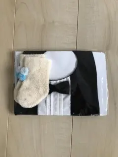 私の部屋 リボン お食事 エプロン 靴下 フリース ボア マールマール MARL