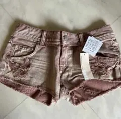 ダメージショートパンツ　グランジ　Ｙ２Ｋ平成ギャル M