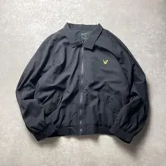 Lyle & Scottスイングトップブルゾンブラックハリントンジャケット黒古着のサムネイル