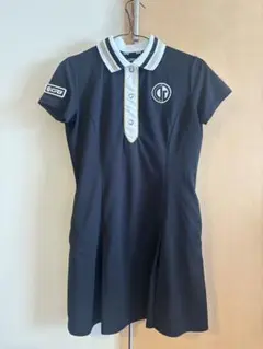 CPG GOLF ノースリーブ ストレッチ ポロ ワンピース size1 CPG GOLF（シーピージーゴルフ）の「ノースリーブストレッチ