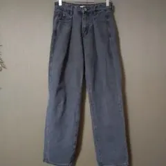 CLASSICAL ELF クラシカルエルフ タックデニム M ダークグレー