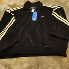 新品 adidas アディダス テリータオル 長袖ポロシャツ XL