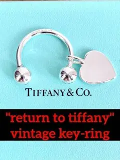 Tiffany&Co. ティファニー リターン トゥ ハート タグ キーリング