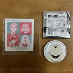 SPY×FAMILY ボンド ダイニングフードトラック 缶バッジ ステッカー