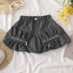 SHEIN 女子向けファッション プリーツフリルスカート