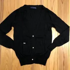 スローブイエナ　黒カーデガン