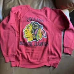 NHL Chicao Blackhawks 160相当　トレーナー　裏起毛のサムネイル