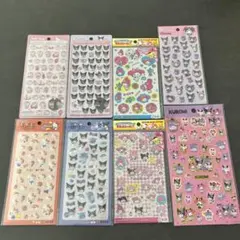 【匿名配送】ボンボンドロップシールmini他８点 サンリオ　キティクロミマイメロ