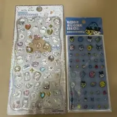正規品　ジュエルプチドロップ&たまごっちドロップブロックシール