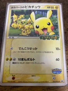 2026年最新】ポケモンカード ポケパークのピカチュウ 043/pcg-pの人気