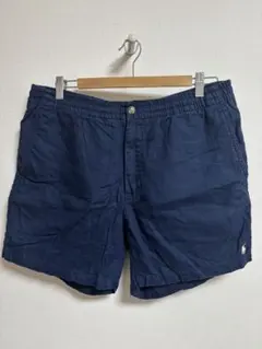 90s polo ralph lauren リネン　ショーツ　ネイビー 2026年最新】リネンショーツ ラルフローレンの人気アイテム - メルカリ