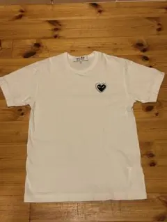PLAY COMME des GARCONS ハートロゴ Tシャツ 화이트