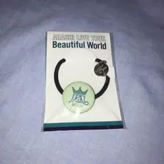 嵐 BeautifulWorld ヘアゴム緑