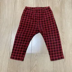 UNIQLO ベビー　レギンス 80 裏起毛　フリース