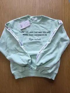 【新品】RICO SUCRE 長袖トレーナー ミントグリーン XS