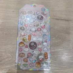 ボンボンドロップシール　シマエナガ　もちもちボンボン　シャーベット和菓子