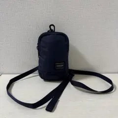 【最新モデル】【新品同様】ポーター フラッシュ　ショルダー　ポーチ　ネイビー