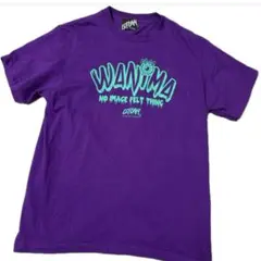 LEFLAH WANIMA コラボ Tシャツ パープル Lサイズ　フェスにのサムネイル