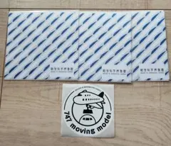 航空科学博物館　マイクロファイバークロス　3枚セット　ステッカーおまけ付き