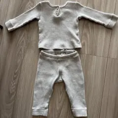 H&M ベージュセットアップ 80cm