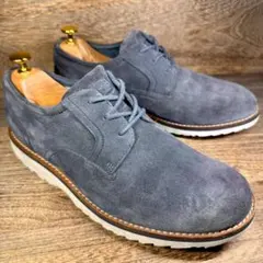 ◆ROCKPORT◆ロックポート 25.5cm レザースニーカー スエード 紺色のサムネイル