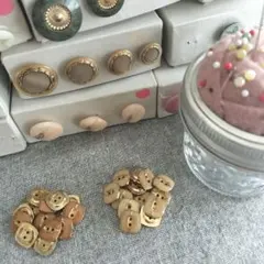 【昭和レトロ】ボタン 25個セット