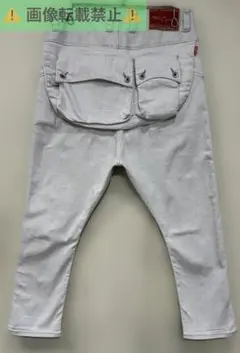 かどけん様専用ネイタルデザイン G55 サルエルフラップデニムパンツ