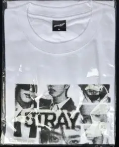 Stray Kids フォトTシャツ ホワイト白 XL RUNIT スキズ 限定