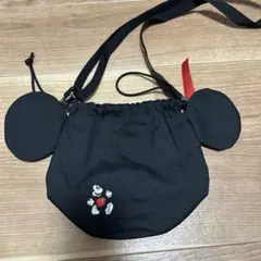 Disney ディズニーリゾーミッキー 巾着　ショルダーバック　ポシェットのサムネイル