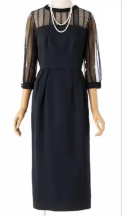 Aimer anche ドレスワンピース　レース　パーティ　お呼ばれ　結婚式