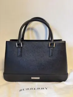 未使用　BURBERRY ハンドバッグ 本革 レザー 日本製　バーバリー　トート