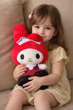 マイメロディ ぬいぐるみ 約30cm 赤