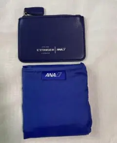 ANAエコバッグ エッティンガーケース ANAファーストクラス パスケース